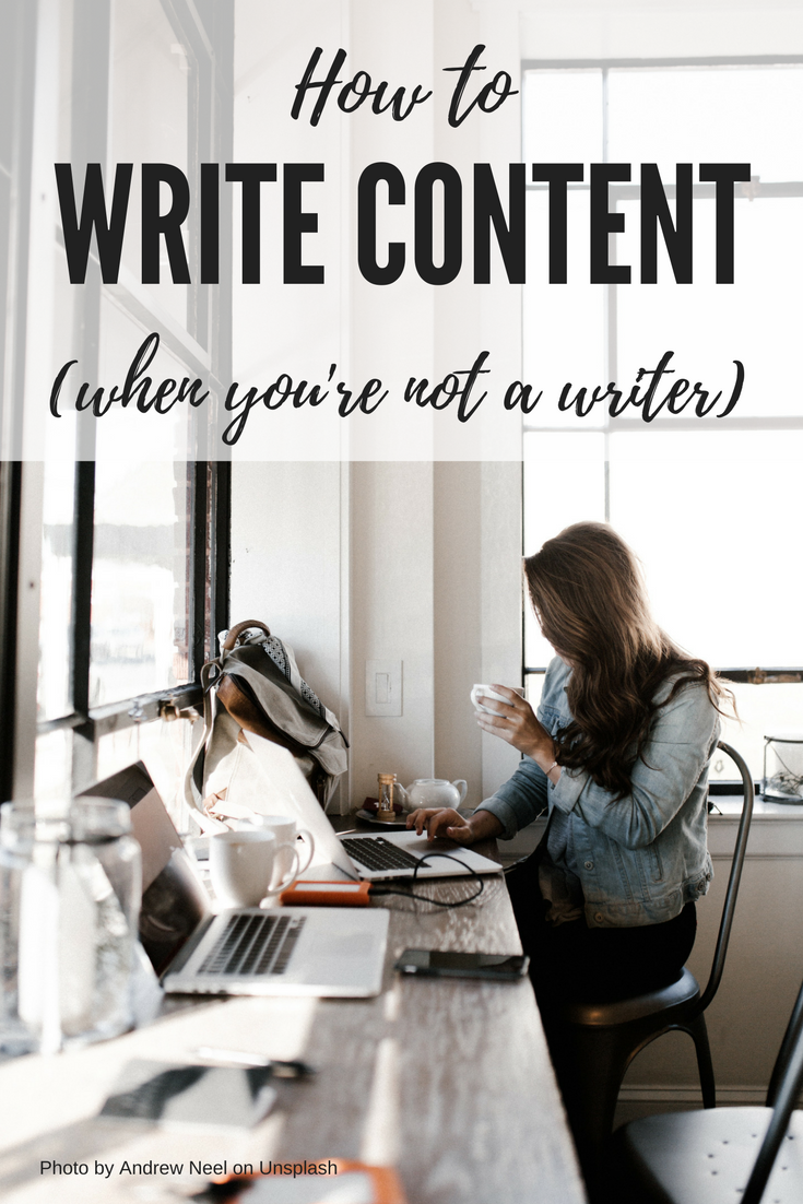 How to write content when you’re NOT a writer | by Lisa Shomo | Medium