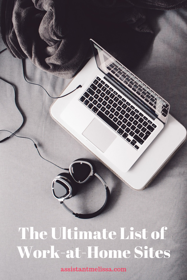 The Ultimate List of WorkatHome Sites by Assistant Melissa Medium