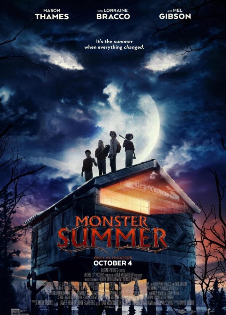 Monster Summer movie review. IN A NUTSHELL by Trina Boice Oct