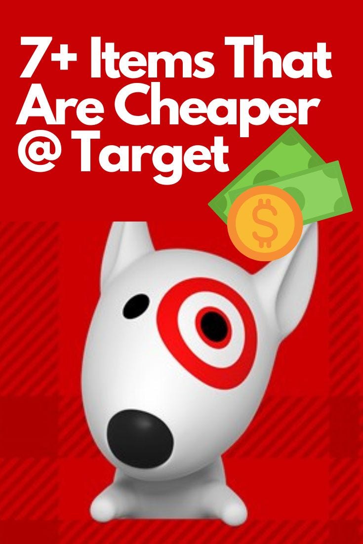 7+ Items That Are Cheaper Target by PomeroySays Medium