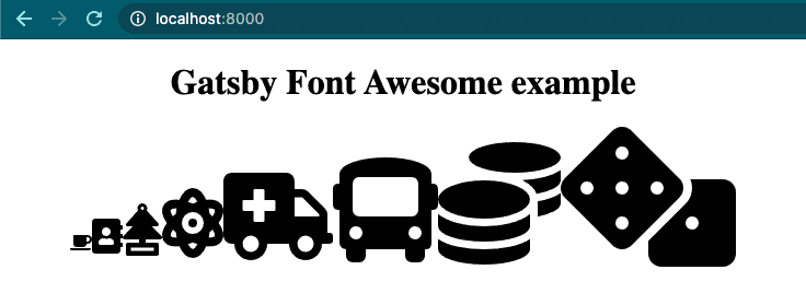 How to add Font Awesome to a Gatsby site | by Johnny Zabala | Medium
