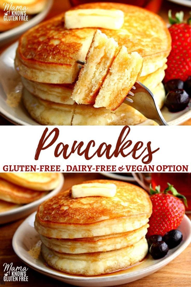 Easy Gluten-Free Pancakes {Dairy-Free & Vegan Option} - SEX GERL PORNO ...