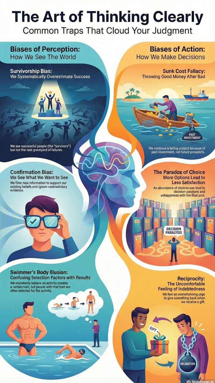 Mastering the Art of Thinking Clearly: Avoiding Common Mental Traps ...