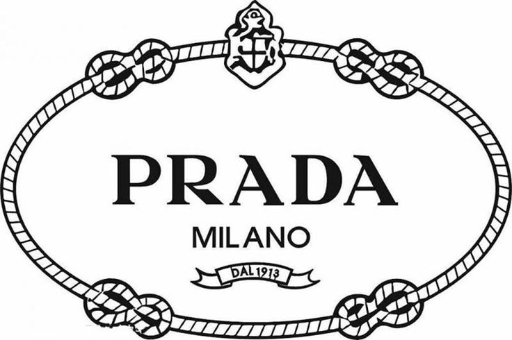Prada Milano Brand Logo White Symbol Clothes Design Icon Abstract Vector  Illustration With Black Background 23871373 Vector Art at Vecteezy