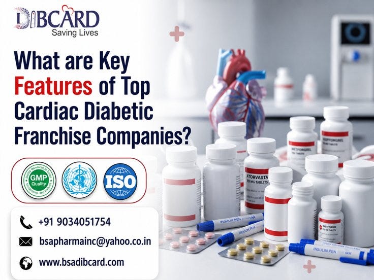 Key Features of Top Cardiac Diabetic Franchise Companies