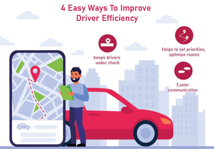 4 Easy Ways To Improve Driver Efficiency by Fleetroot Logistics