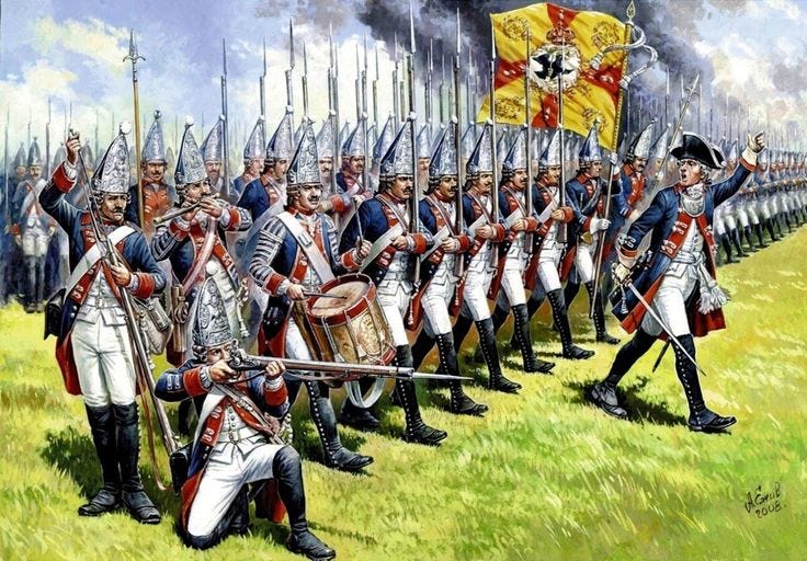 Strategi di Balik Barisan Perang Revolusi: Rahasia Taktik Line Infantry dan Senapan Flintlock di…