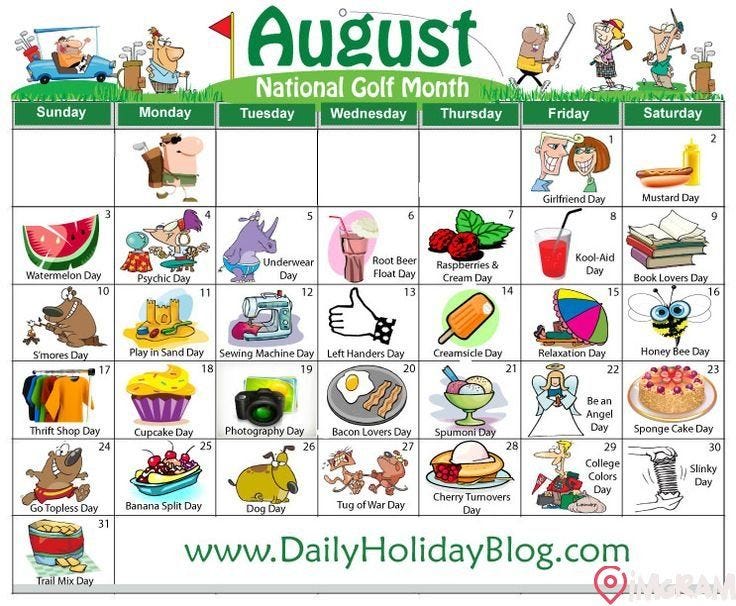 The Last Week of August Celebrations by Casey Bell Medium