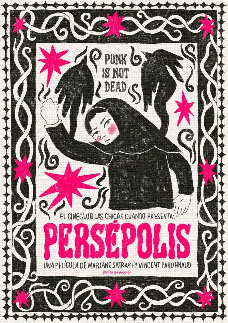 Persépolis (2007) La memoria herida bajo la ceguera del mundo