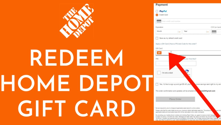 Home Depot Gift Cards - KitchenShake - Medium