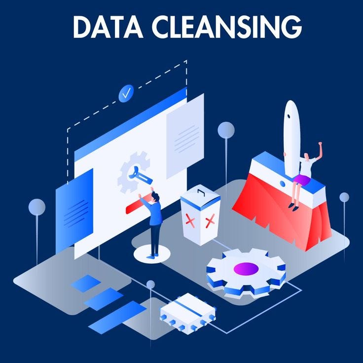 What are common data cleaning techniques?