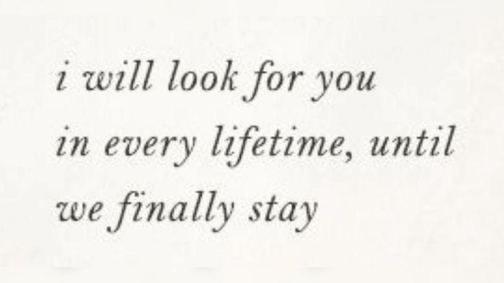 I just want him and no one else.