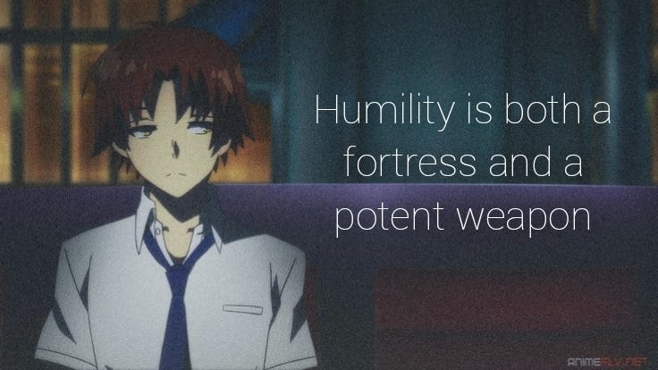 Subdue and Conceal Yourself Like Ayanokoji | by Dimas Eka Ramadhan