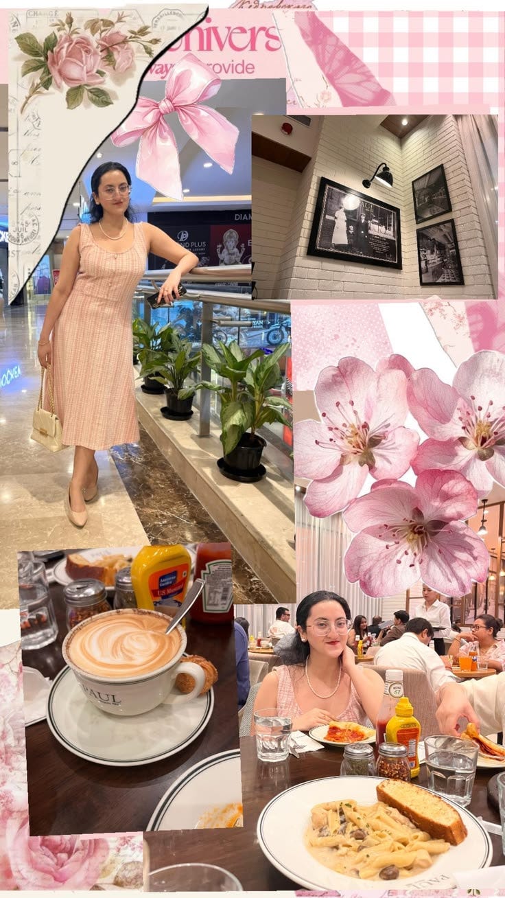 Birthday evening over coffee at Paulโs. โ๐