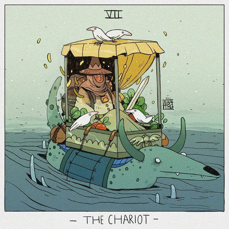 o carro, the chariot, il carro: voltar para poder partir