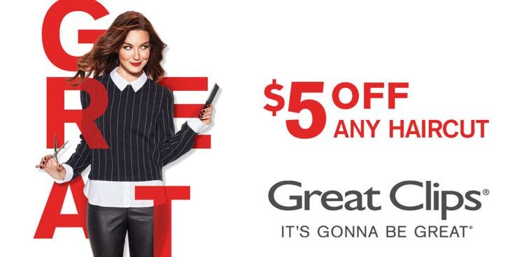 $8.99 Off Great Clips Coupons August 2023, by Meena saini