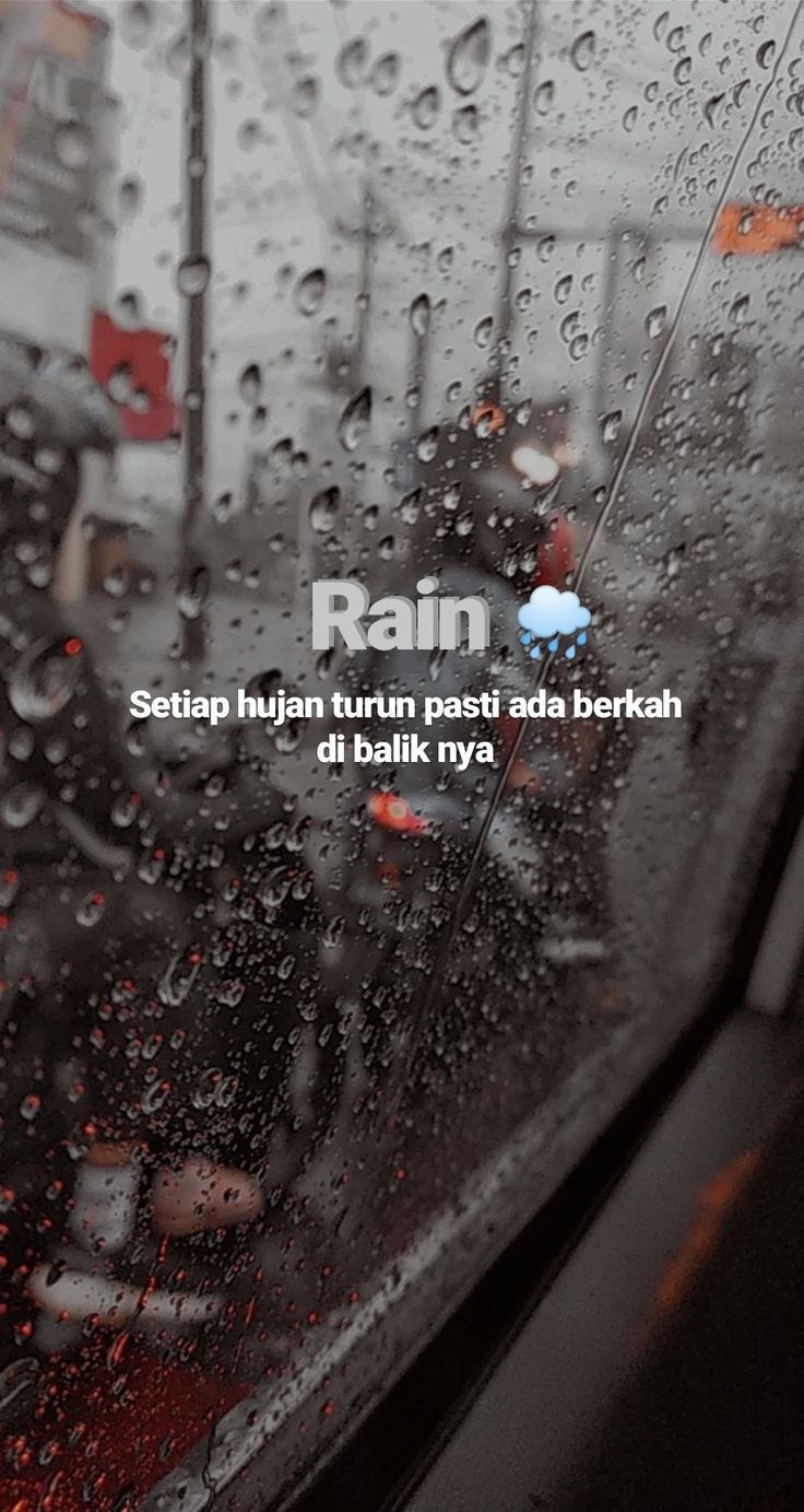 #6 Berjualan Ketika Hujan