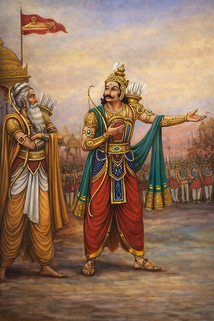 The War Duryodhana Spent Thirteen Years Trying to Avoid