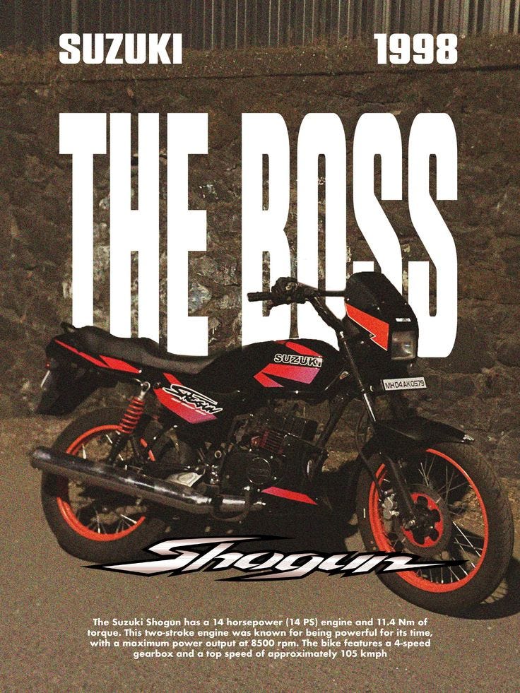The Suzuki Shogun: Unleashing “The Boss” of the 90s
