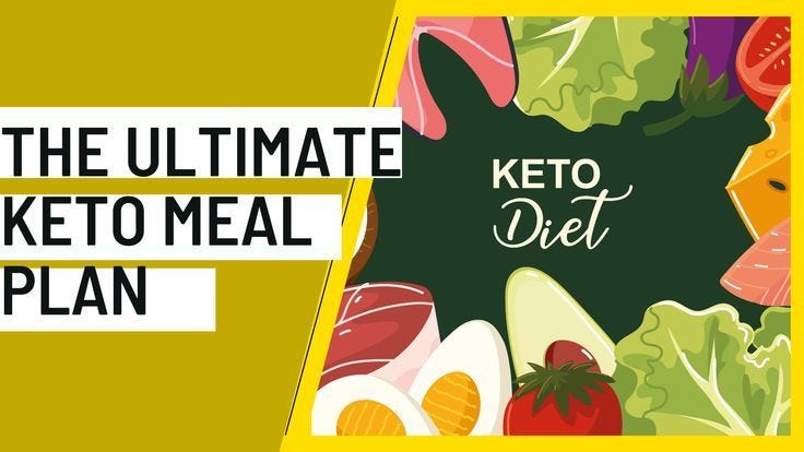 Keto diet menu deals