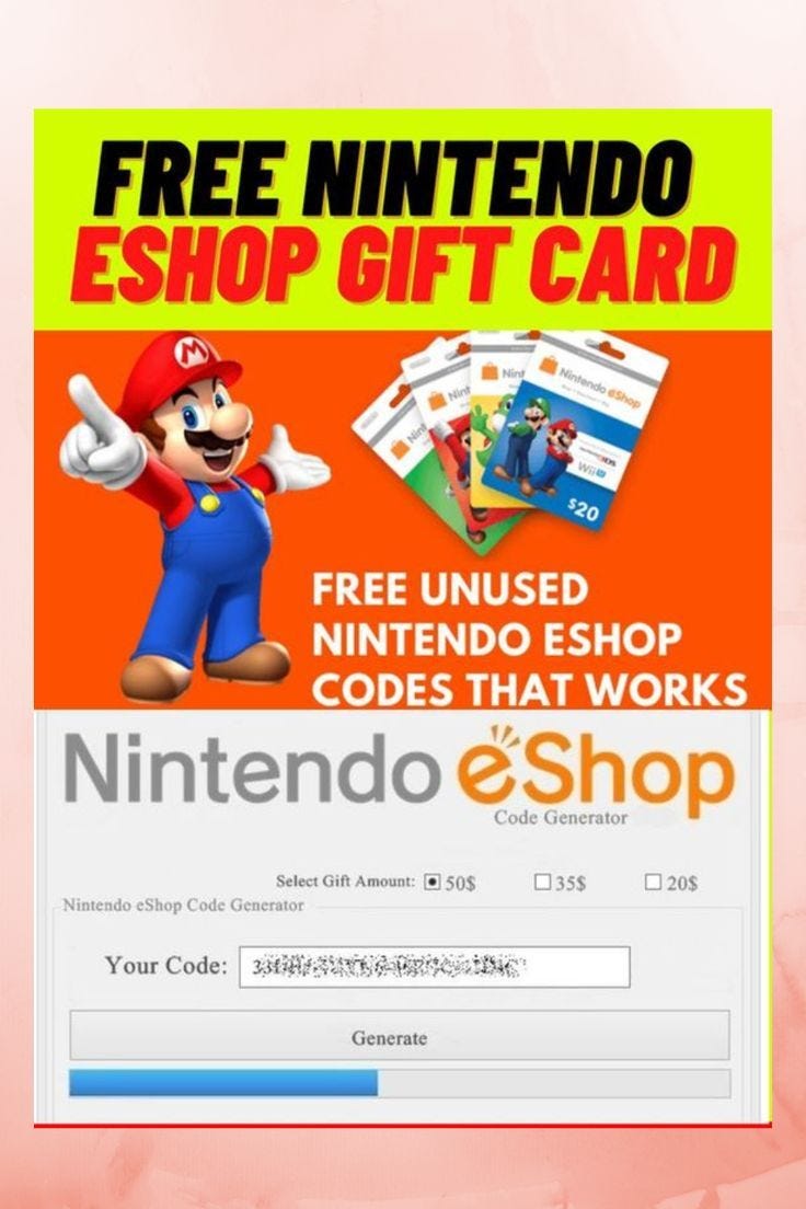 How To Get A Free 50 Nintendo EShop Code Instantly By Jeff Medium
