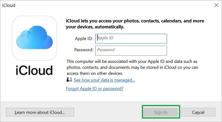 How to Sync the Entire iCloud Data and Passwords to Windows | by Dean  Foster | Medium