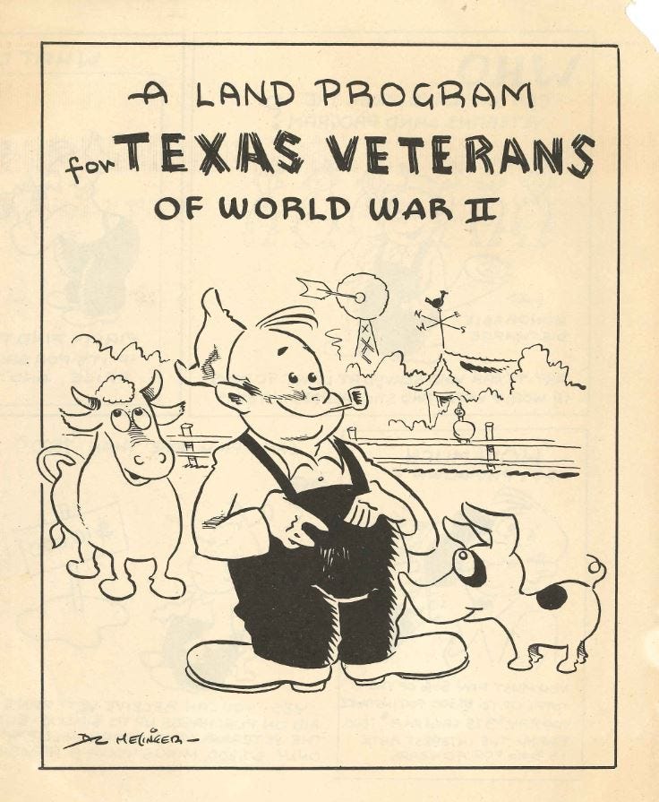 The Texas Veterans Land Board — Veterans and the GLO in the 20th
