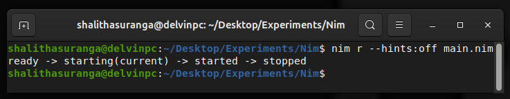 Using pred() and succ() built-in procedures with enums, a screenshot by the author