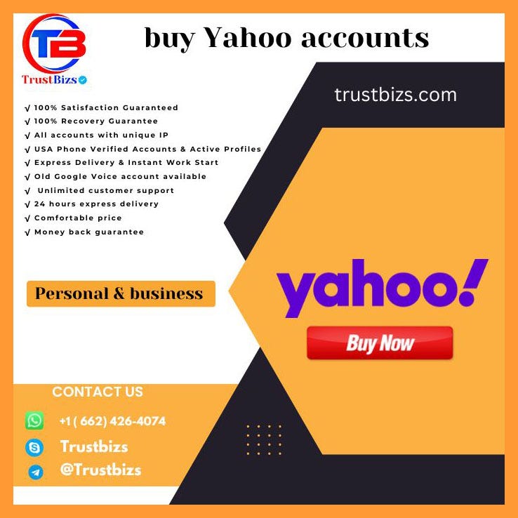 Buy Yahoo Accounts. Buy Aged Yahoo Accounts | by Donnarayv | Jan, 2024 ...