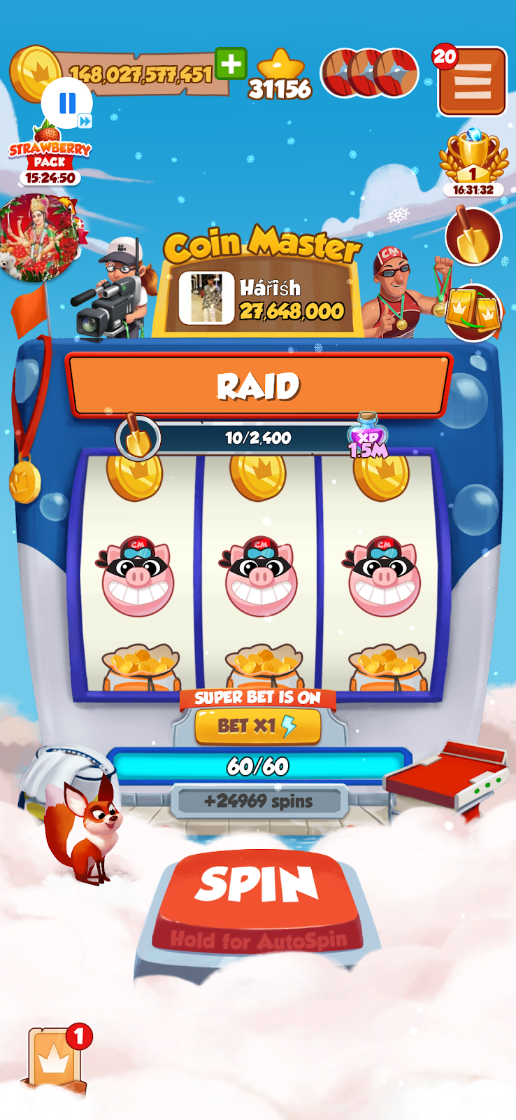Daily Coin Master Free Coins, Spins and Gifts