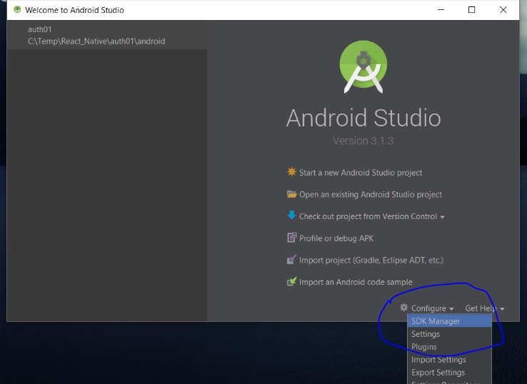 Android React Native Window Setup | by kirti kaushal | Level Up Coding
