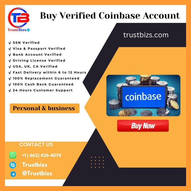 Buy Verified Coinbase Accounts. Coinbase is the best marketplace for