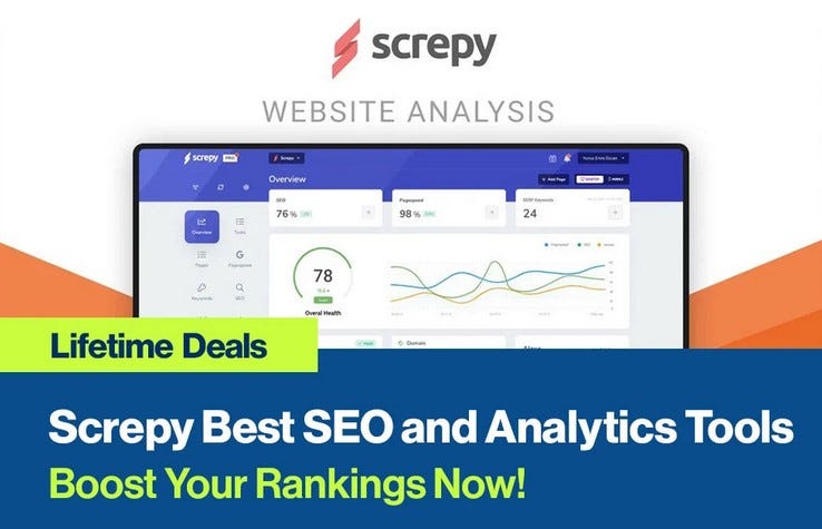 Screpy: Ultimate 2024 SEO & Web Analytics Powerhouse