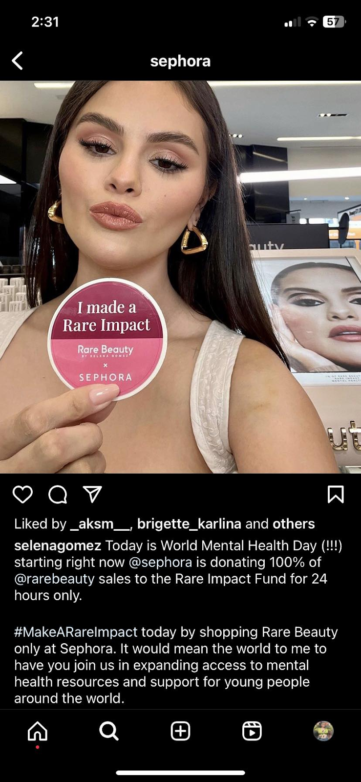 Sephora and Instagram go after younger shoppers - Glossy