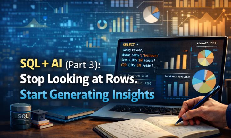 SQL + AI (Part 3): Stop Looking at Rows. Start Generating Insights ...
