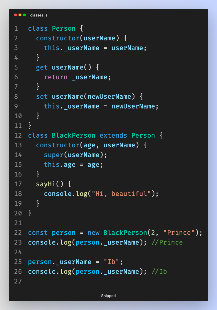 Javascript Classes. Cheat Sheet by Ib Aprekuma Medium