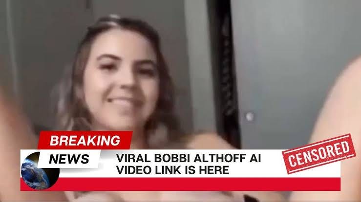Watch full videos Bobbi Althoff responds to leak video going viral|Full