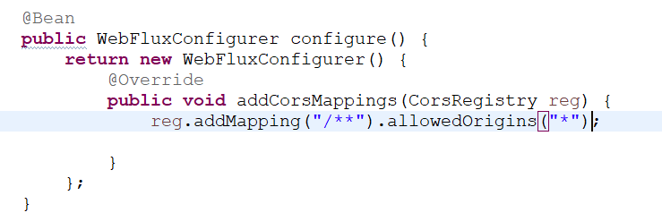 Reactjs and Spring Boot M-Service configuration in Development Server ...