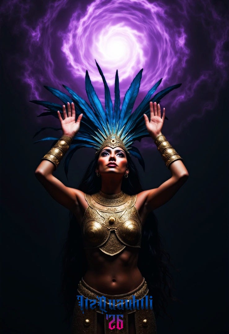 High Priestess Xqykh (AI image prompted by Obsidian Eagle).