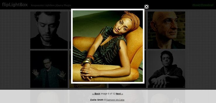 flipLightBox.js, Responsive JQuery Lightbox Plugin | by Alex Ionescu ...