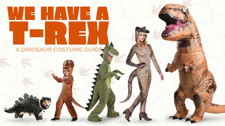 Realistic Scary Halloween T-Rex Dinosaur Costume for Adults
