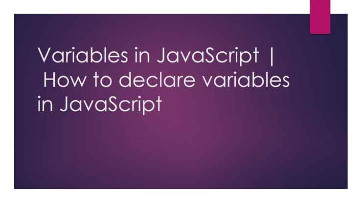 How to declare variable in JavaScript — Learn With Shikha | by ...