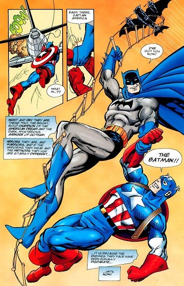 A Comic Review: Batman & Captain America | by Heather Veley | Medium