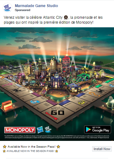 Monopoly - the classic board game on mobile by Marmalade Game Studio