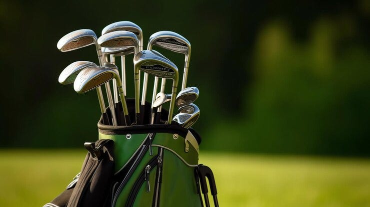 How Many Clubs in a Golf Bag?. The official maximum number of clubs… | by  Lana | Feb, 2024 | Medium