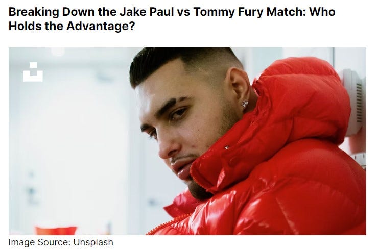 Breaking Down the Jake Paul vs Tommy Fury Match: Who Holds the Advantage?