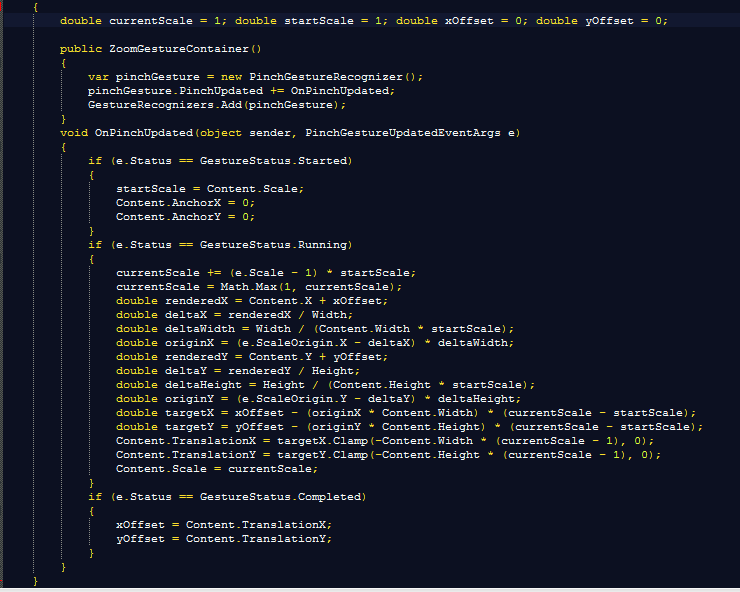 Zoom in Image Xamarin Forms. Introduction by Esmerlin Rosario Moya