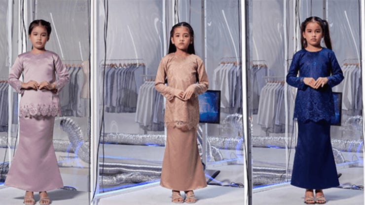 Ukuran Baju Kurung Budak Perempuan dan Cara Ukur