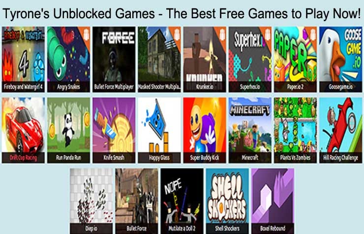 80+ Free Unblocked Games