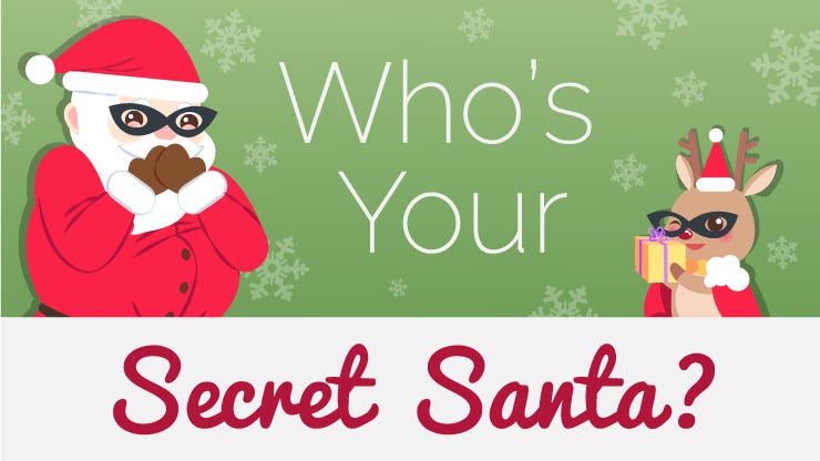 Secret Santa by Email. During the holiday season, my team…, by Divyashie  Soopal